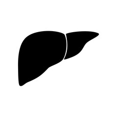 Liver icon. Vector illustration design