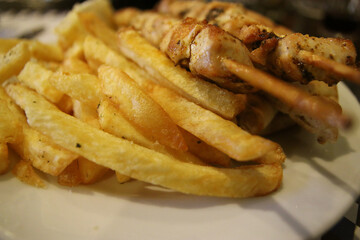 Souvlaki pita gyros Greek restaurant healthy fast food