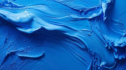 blue liquid paint texture, wallpaper