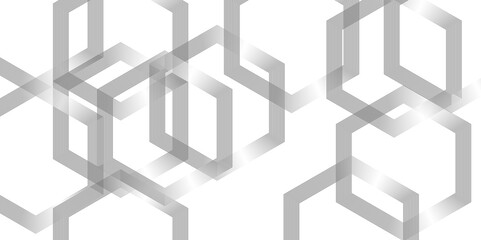 Abstract background wave line elegant white striped diagonal line. Geometric hexagon pattern transparent background with diagonal lines design.	