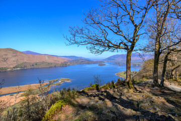 Derwent Water a lake in the mountains