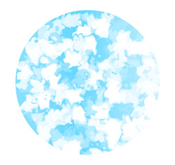 An abstract icy blue background.