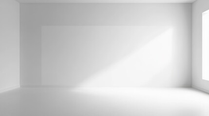 Minimalist white PowerPoint background with soft radial gradient and matte texture, corporate presentation design