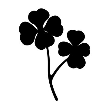 recommend clip art: geranium flower minimalist silhouette vector - for nature graphic design projects geranium, plant flower modern artwork.