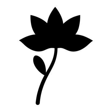 recommend clip art: jasmine flower minimalist silhouette vector - for nature graphic design projects jasmine, plant flower modern artwork.