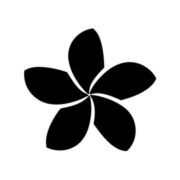 recommend clip art: jasmine flower minimalist silhouette vector - for nature graphic design projects jasmine, plant flower modern artwork.