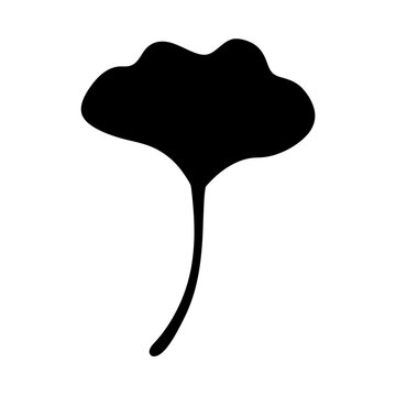 recommend clip art: nasturtium flower minimalist silhouette vector - for nature graphic design projects nasturtium, plant flower modern artwork.
