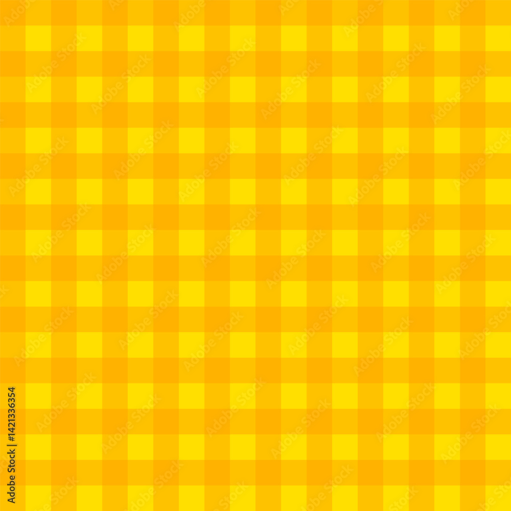 Canvas Prints colorful gingham seamless pattern for summer.checkered tartan plaid repeat pattern in yellow and ora