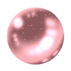 pink crystal ball