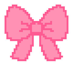 Fototapeta premium Pink bore pixel