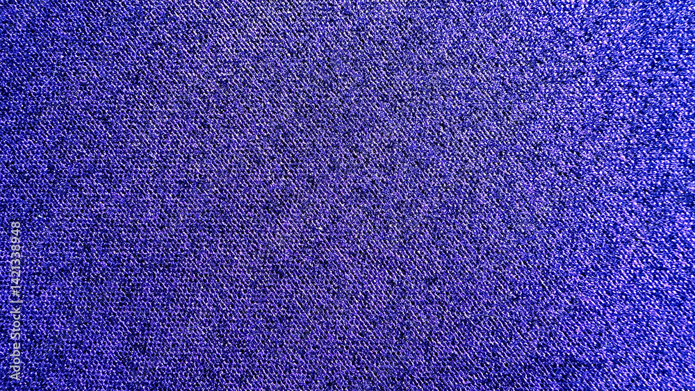 Poster macro texture of purple woven fabric textile with diagonal weave pattern, perfect background for fashion design, upholstery, web graphics, print template

