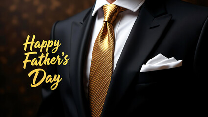 Happy Fathers Day greeting design