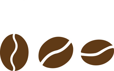 Coffee Bean Vector Set – Hand-Drawn & Realistic Beans , Vector Coffee Beans ,Coffee Beans Clip art – Editable Vector Elements