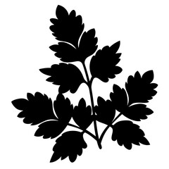 astilbe flower minimalist silhouette vector - for nature graphic design projects astilbe, plant flower modern artwork.