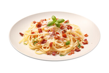 Pasta carbonara, Italian food