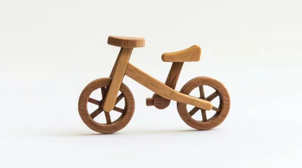 Fotobehang old wooden bicycle © faiz