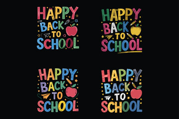 Fototapeta premium Back to School Vibes