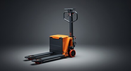 New Pallet Truck Product Photography - Grey Seamless Background