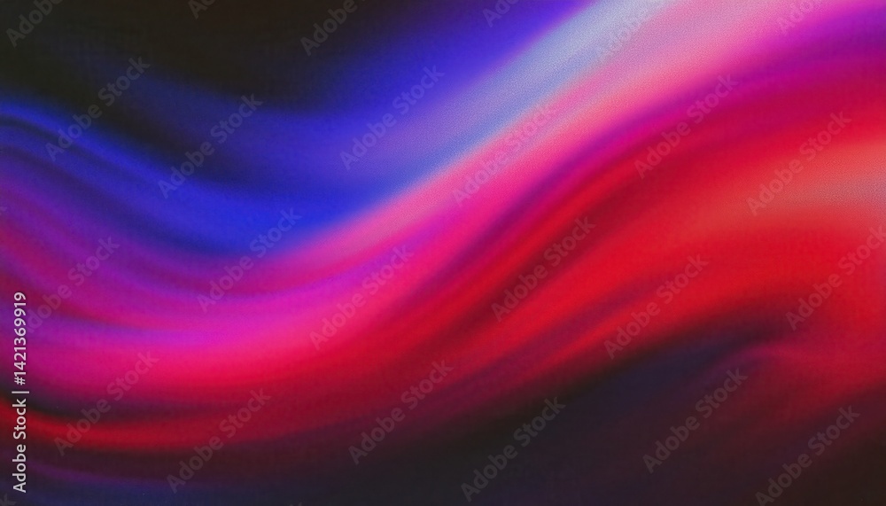Poster vivid abstract red violet gradient motion blur lightwave background for digital art, modern graphic 