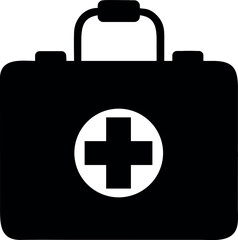 Obraz premium Medical Bag Vector Art Collection