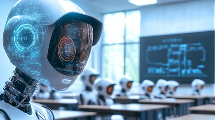 Future classroom with ai robots: safe education and learning 