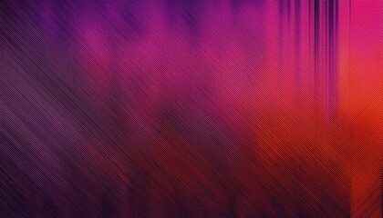 Fototapeta premium vibrant vertical gradient textile texture with glitch-inspired magenta red orange stripes for digital background, fabric design, or abstract wall art