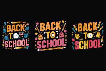 Obraz premium Back in Time for School