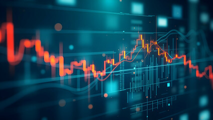 Visual Insights on Recession Indicators: GDP Decline, Unemployment Rise, Consumer Confidence Drop, Industrial Output Contraction & Market Sentiment for Economic Management