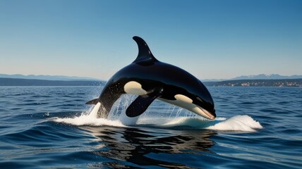 Fototapeta premium Fans in warm clothing watch ice hockey game at brightly lit arena stadium.