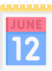 russia day illustration on a white background     