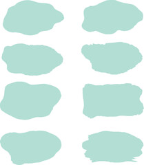 set of colorful frames
