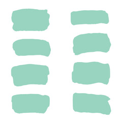 set of colorful frames
