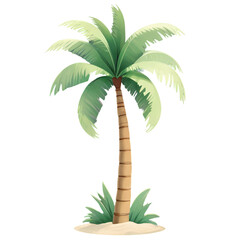 Tropical Getaway Palm Tree