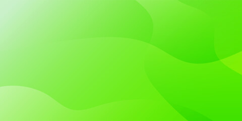 abstract gradient green wavy background. modern trendy design