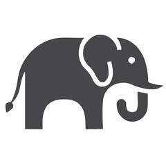 elephant icon vector illustration
