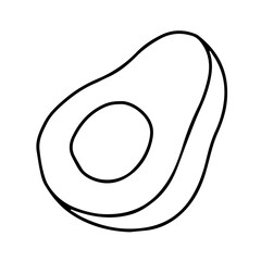 20 Vegetarian Food Icons | Flat Thin Line Style Vector Set