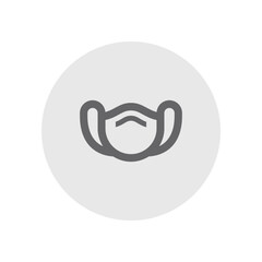 Masks Icon (Outlined)