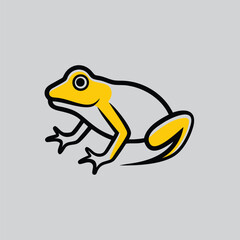 Frog Iconic Illustration