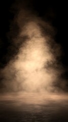 Obraz premium A swirling cloud of smoke creating a dramatic atmosphere.