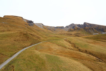 Mountain landscape photo taken in Grindelwald, Switzerland. 