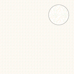 Decorative vector guilloche background grid with carrot pattern in 2 customizable colors