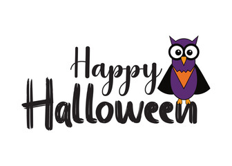 Happy bird and owl illustration with alphabet letter A and Z, featuring a cartoon character Z, could be a fun design or logo