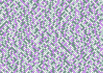 背景 タイル ドットのような八角形模様