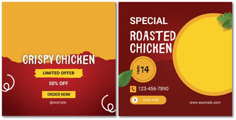 Enticing Chicken Promo: Crispy and Roasted Options for Limited Time Offer