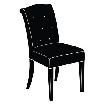 recommend clip art: Wooden Chair Silhouette Vector – Classic Furniture and Seating Illustration
                    