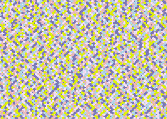 背景 タイル ドットのような八角形模様