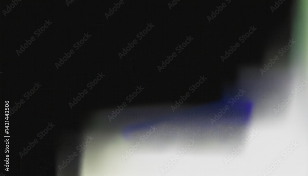 Poster  abstract gradient shadow with smooth black curve and white light blur for minimalist background, digital design texture, and modern presentation element