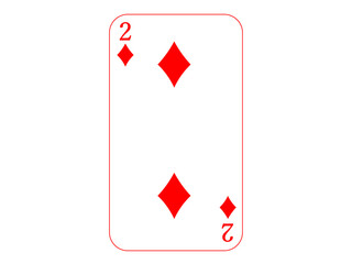 トランプの2 ダイヤ