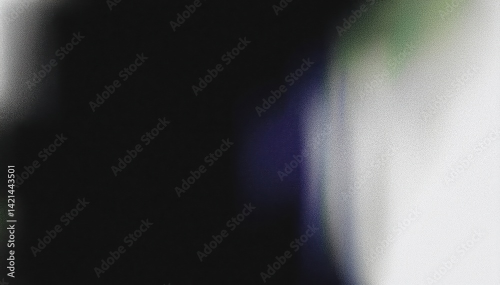 Poster  abstract gradient shadow with smooth black curve and white light blur for minimalist background, digital design texture, and modern presentation element