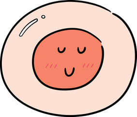 Illustration of human egg
